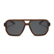 Cameron Sunglasses — Whiskey + Grey Polarized