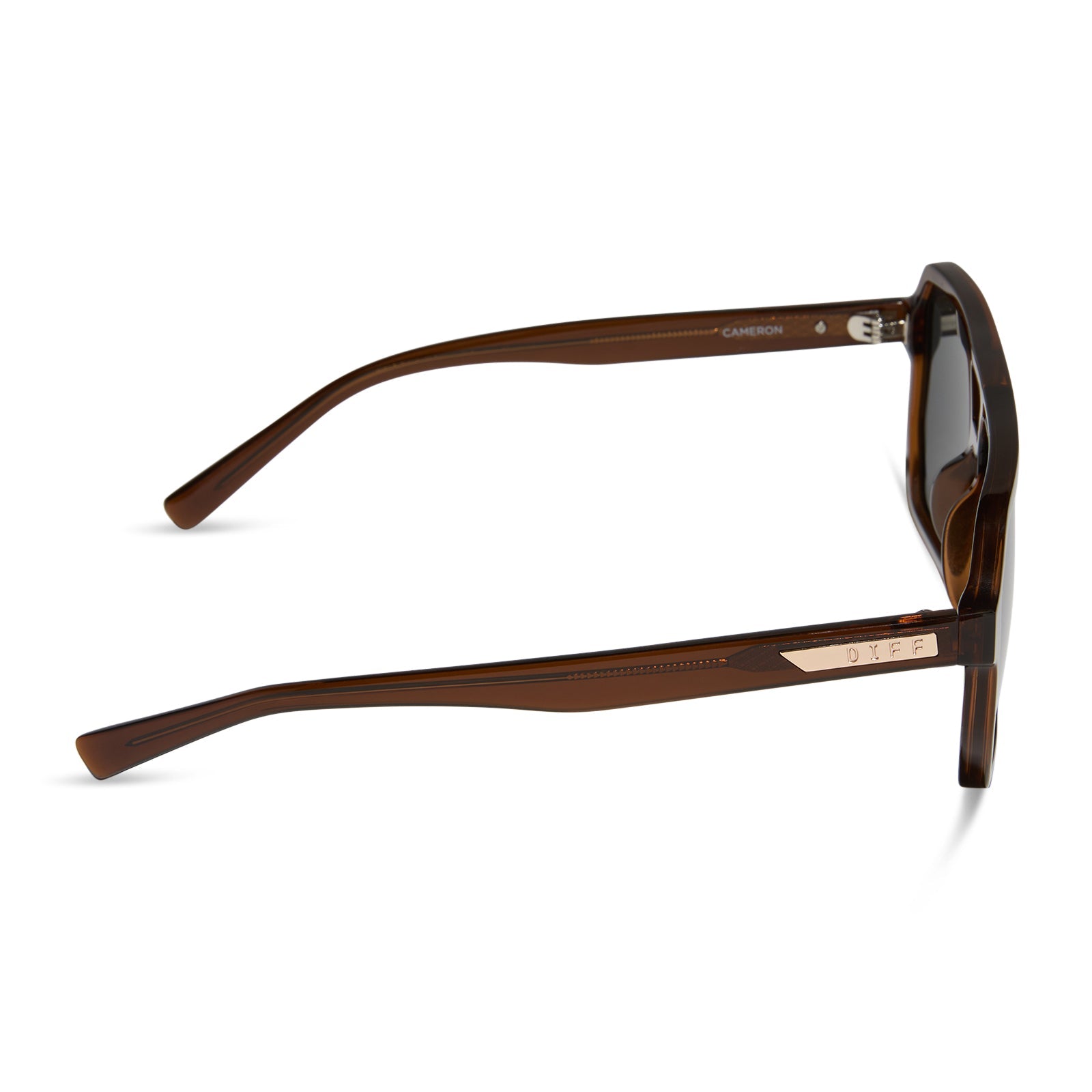 Cameron Sunglasses — Whiskey + Grey Polarized