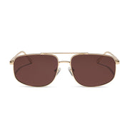Charley Sunglasses — Gold + Brown Polarized