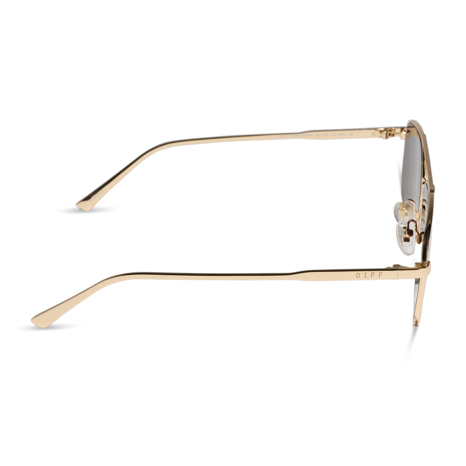 Charley Sunglasses — Gold + Brown Polarized