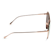 Dash Sunglasses — Rose Gold + Cherry Blossom Mirror Polarized