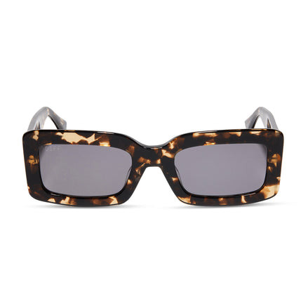 Indy Sunglasses — Espresso Tortoise + Grey