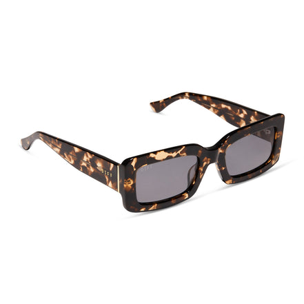 Indy Sunglasses — Espresso Tortoise + Grey