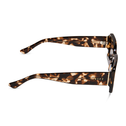 Indy Sunglasses — Espresso Tortoise + Grey