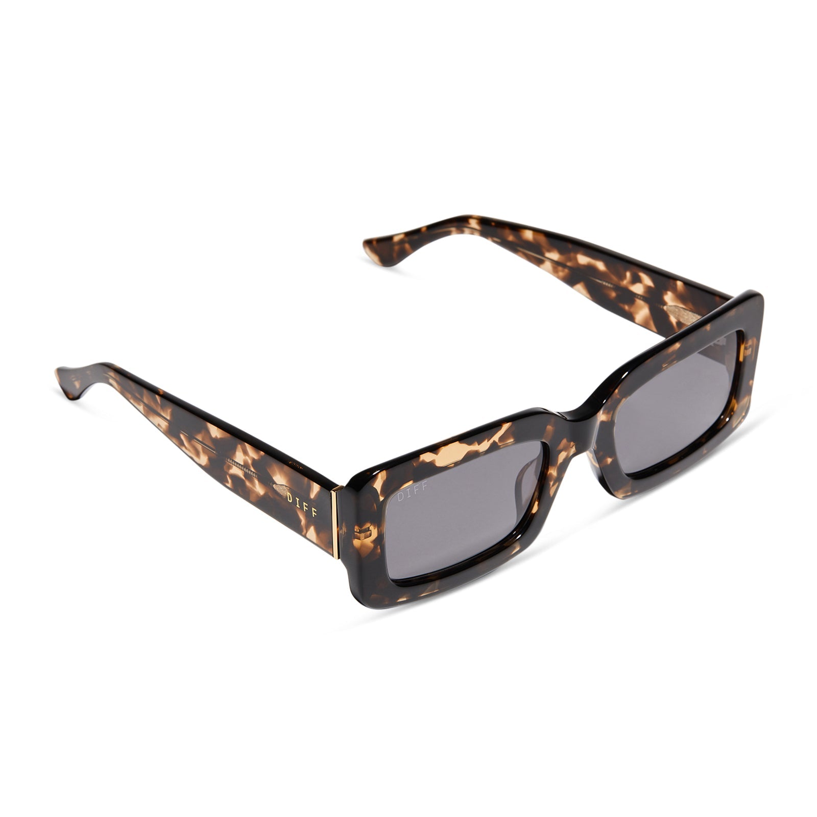 Indy Sunglasses — Espresso Tortoise + Grey