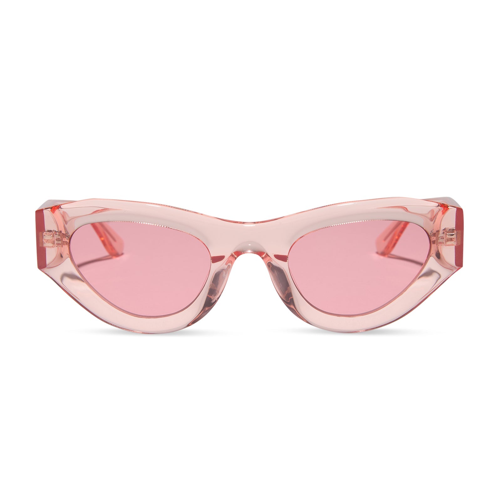 Lucy Sunglasses — Pastel Pink + Rose