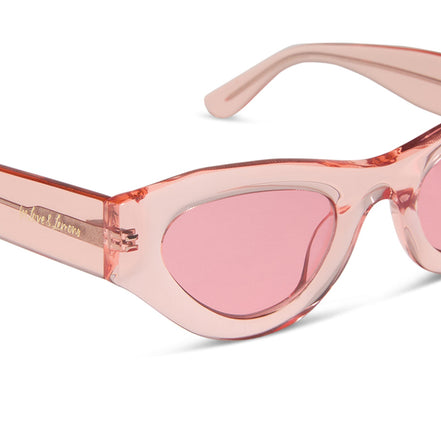 Lucy Sunglasses — Pastel Pink + Rose