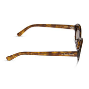 Sabrina Sunglasses — Honey Tortoise + Brown Gradient