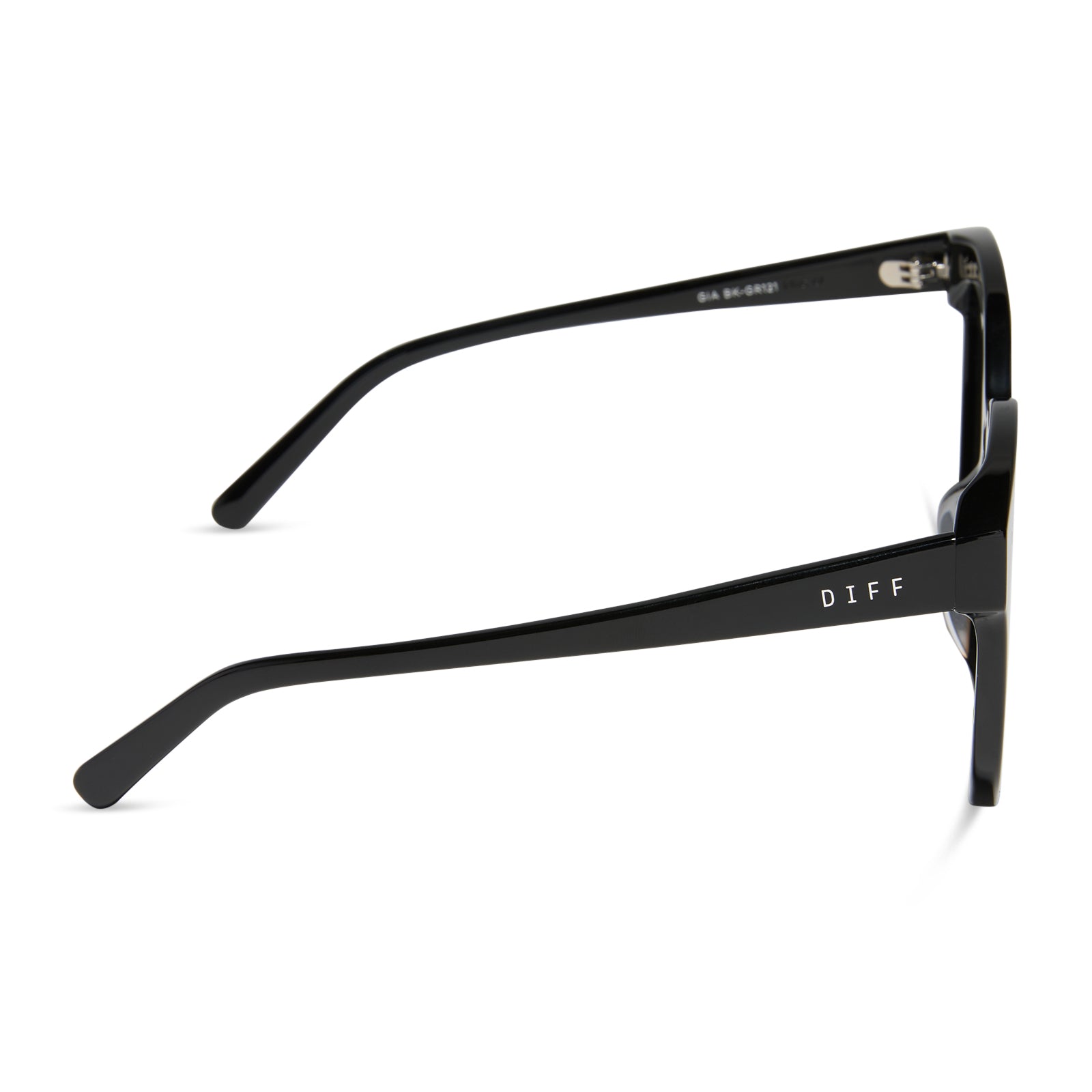 Gia Sunglasses — Black + Grey