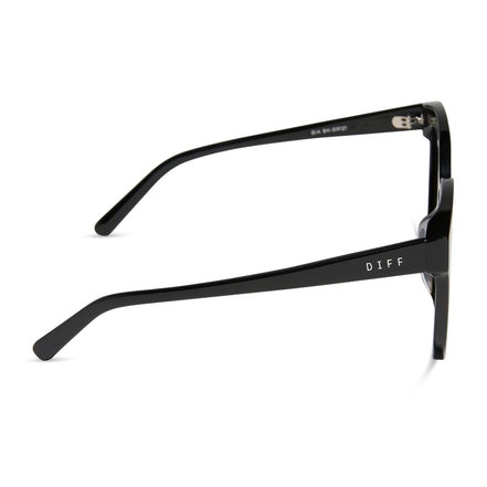 Gia Sunglasses — Black + Grey