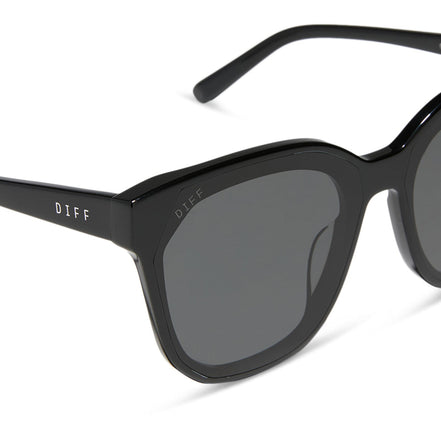 Gia Sunglasses — Black + Grey