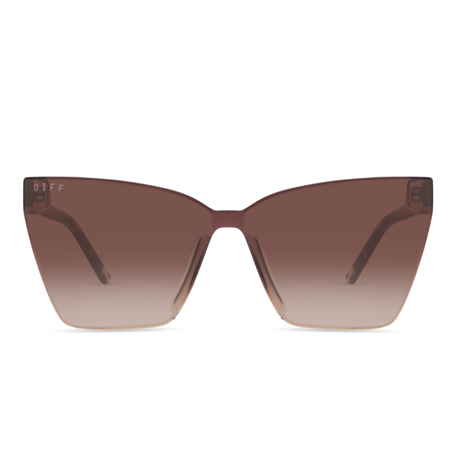 Goldie Sunglasses — Espresso Tortoise + Brown Gradient