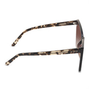 Goldie Sunglasses — Espresso Tortoise + Brown Gradient