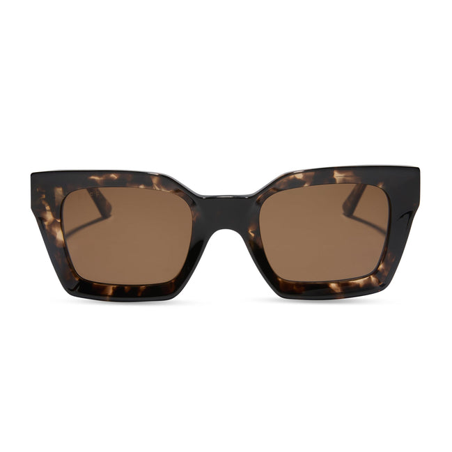 Greer Sunglasses — Espresso Tortoise + Brown Gradient Polarized