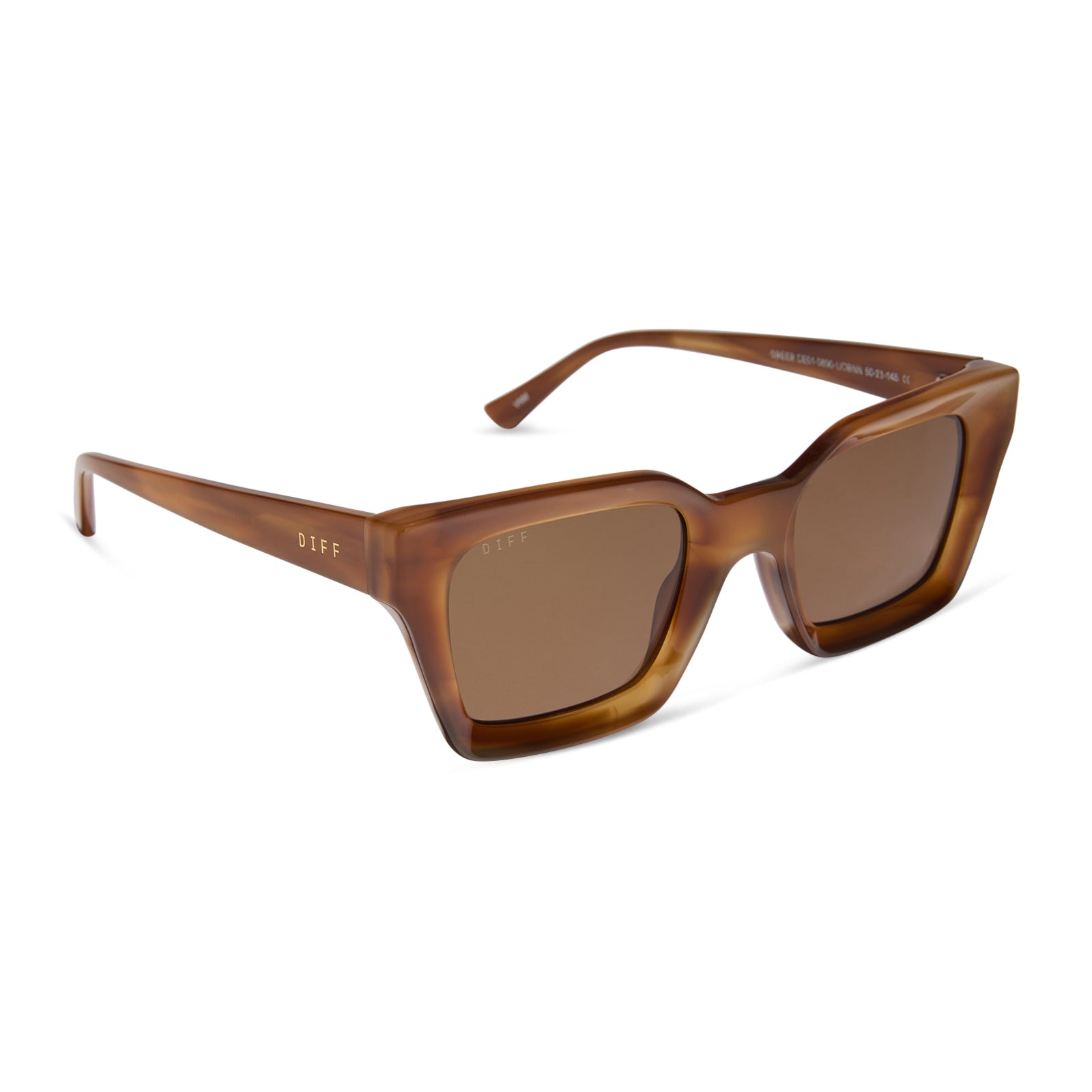 Greer Sunglasses — Tawny Tortoise + Brown