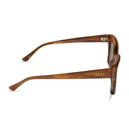 Greer Sunglasses — Tawny Tortoise + Brown