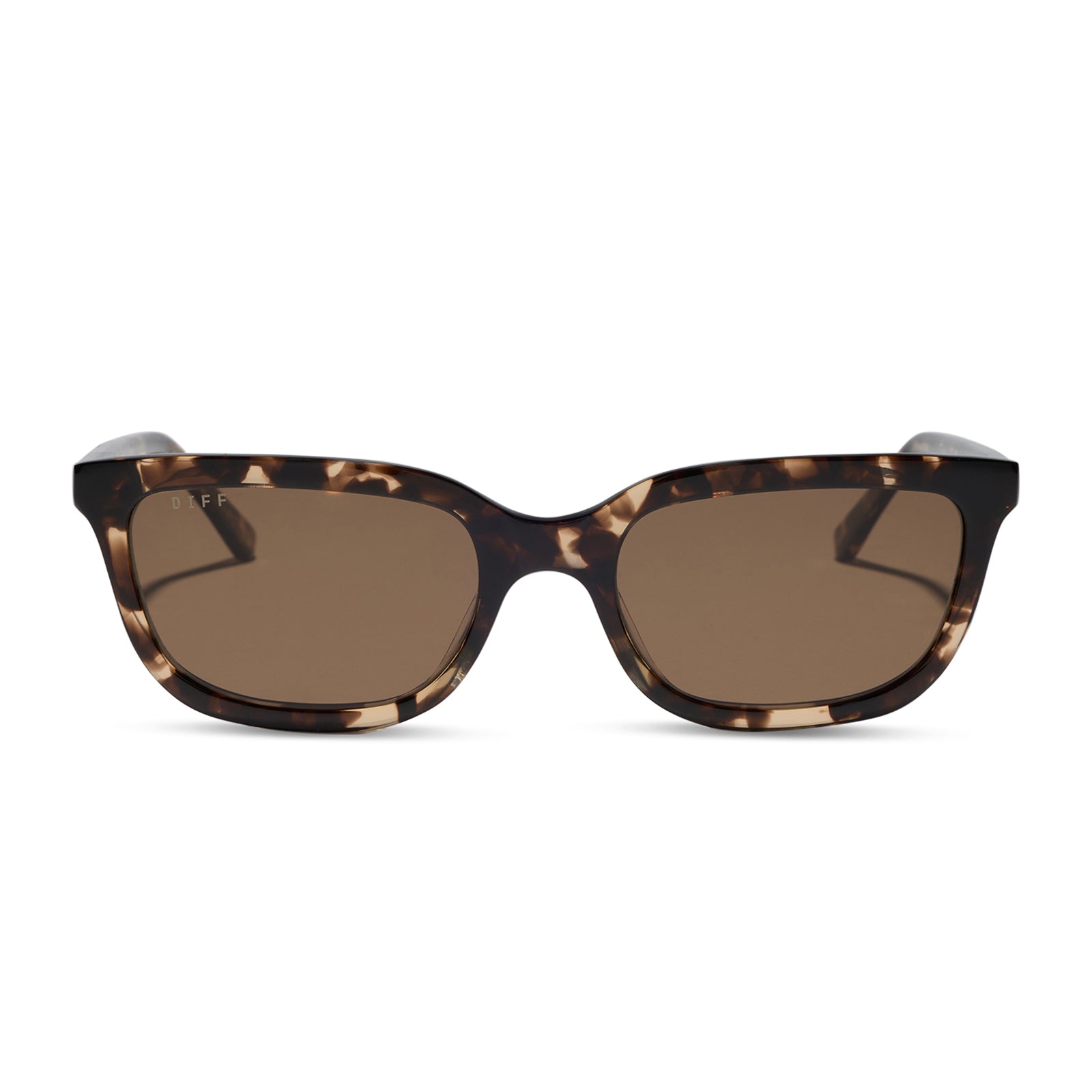 Hannah Sunglasses — Espresso Tortoise + Brown Polarized