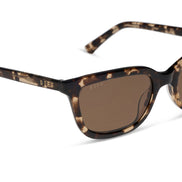 Hannah Sunglasses — Espresso Tortoise + Brown Polarized