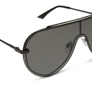 Imani Sunglasses — Black + Grey