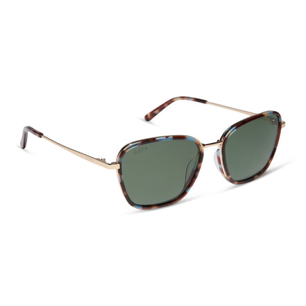 Hope Sunglasses — Blue Color Pop + G15 Polarized