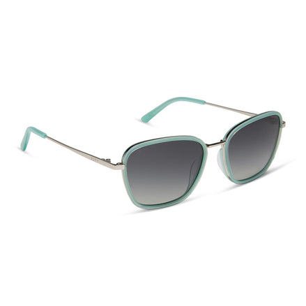 Hope Sunglasses — Bronco Blue + Grey Gradient Polarized