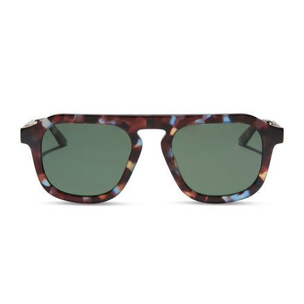 Sims Sunglasses — Blue Color Pop + G15 Polarized