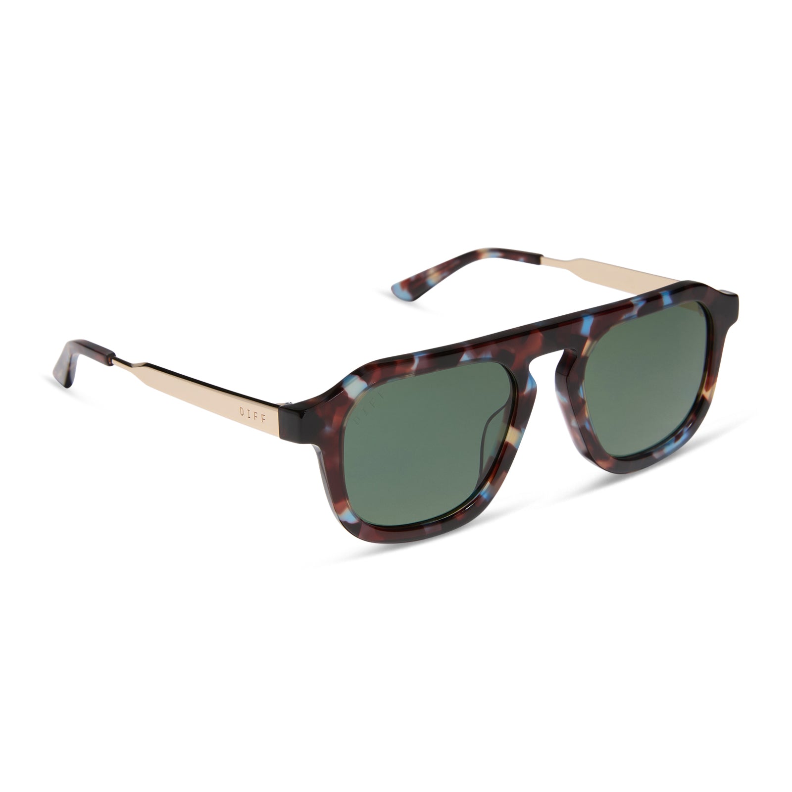 Sims Sunglasses — Blue Color Pop + G15 Polarized