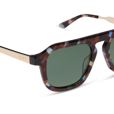 Sims Sunglasses — Blue Color Pop + G15 Polarized