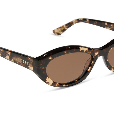 Dolce Bella Sunglasses — Espresso Tortoise + Brown