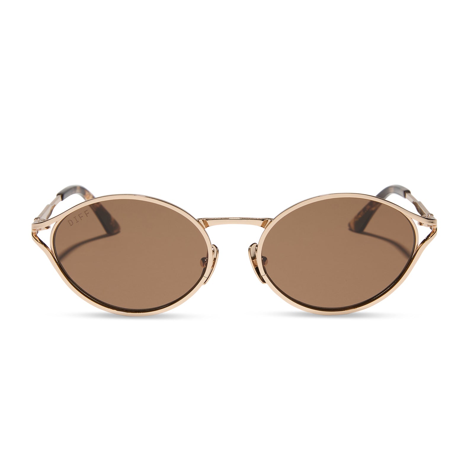 Limoncello Sunglasses — Gold + Brown