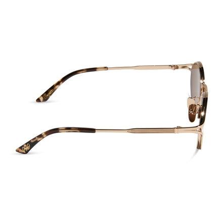 Limoncello Sunglasses — Gold + Brown