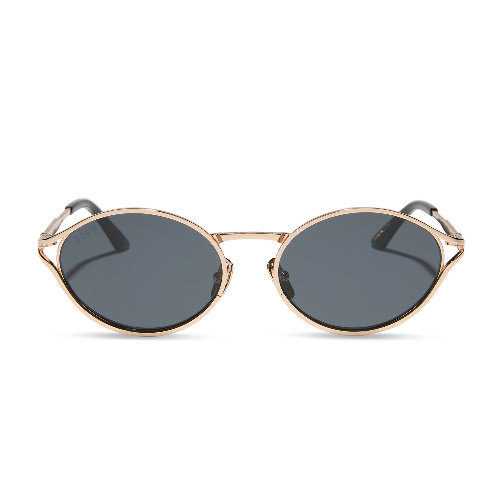 Limoncello Sunglasses — Gold + Grey