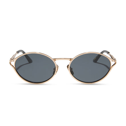 Limoncello Sunglasses — Gold + Grey