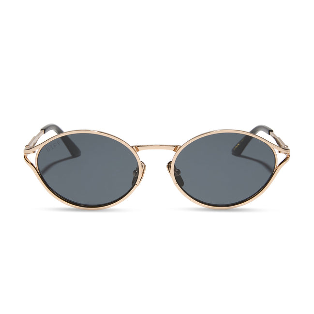Limoncello Sunglasses — Gold + Grey