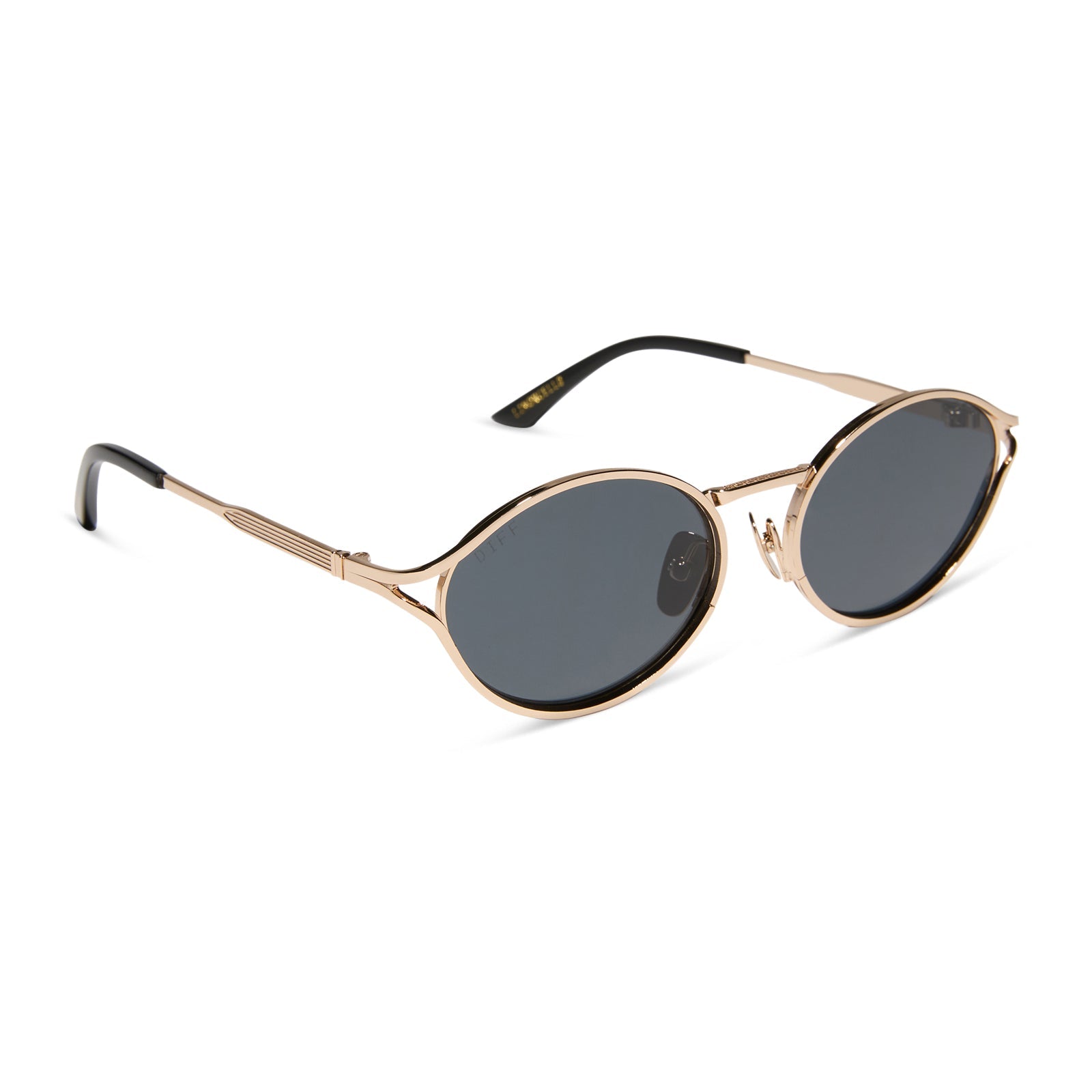 Limoncello Sunglasses — Gold + Grey