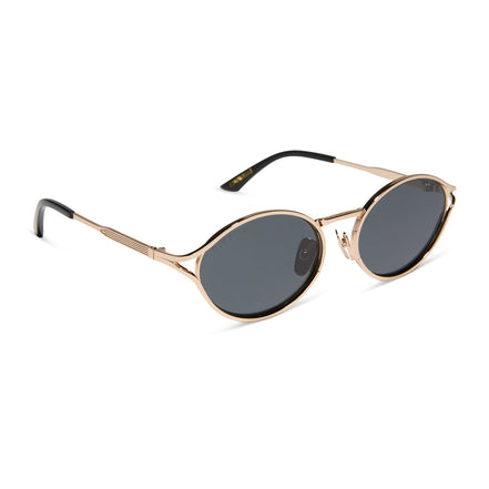 Limoncello Sunglasses — Gold + Grey
