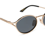 Limoncello Sunglasses — Gold + Grey