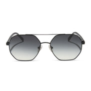 Joelle Sunglasses — Black + Grey Gradient Polarized