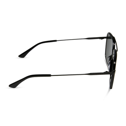 Jordan Sunglasses — Black + Grey Polarized