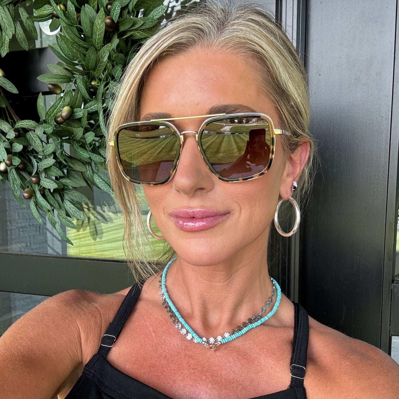 Jordan Sunglasses — Espresso Tortoise + Brown Gradient Polarized
