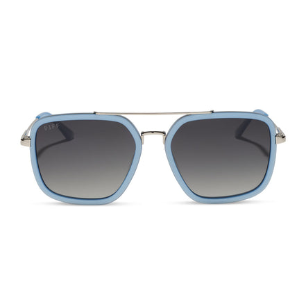 Jordan Sunglasses — Light Blue + Grey Gradient Polarized