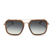 Jordan Sunglasses — Whiskey + Gold + Grey Gradient