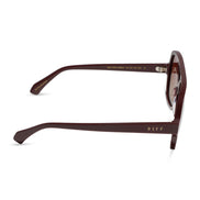Layton Sunglasses — Rugby Red + Brown Gradient Polarized