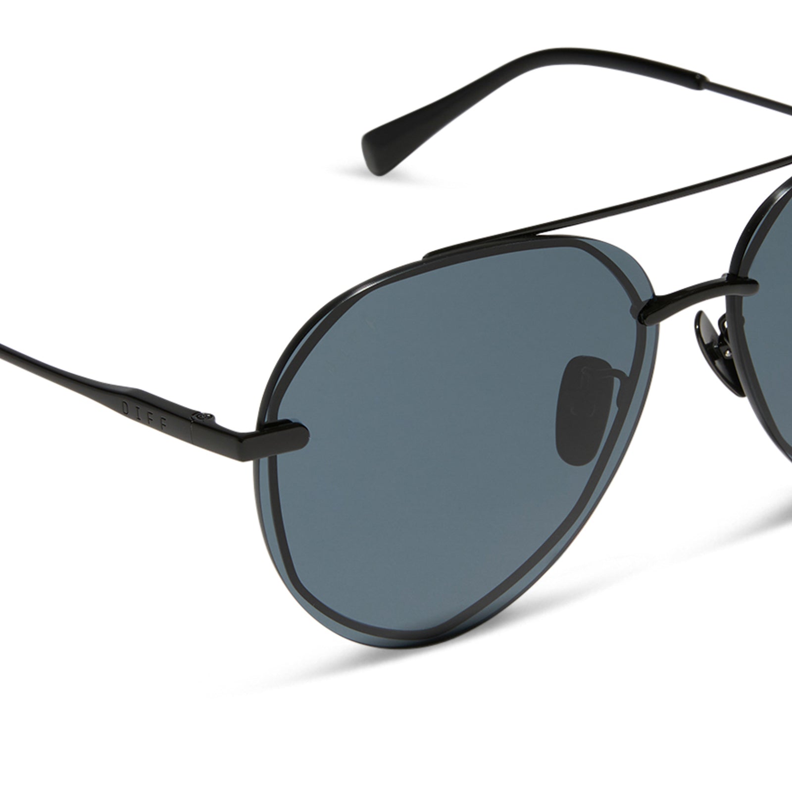 Lenox Sunglasses — Black + Grey