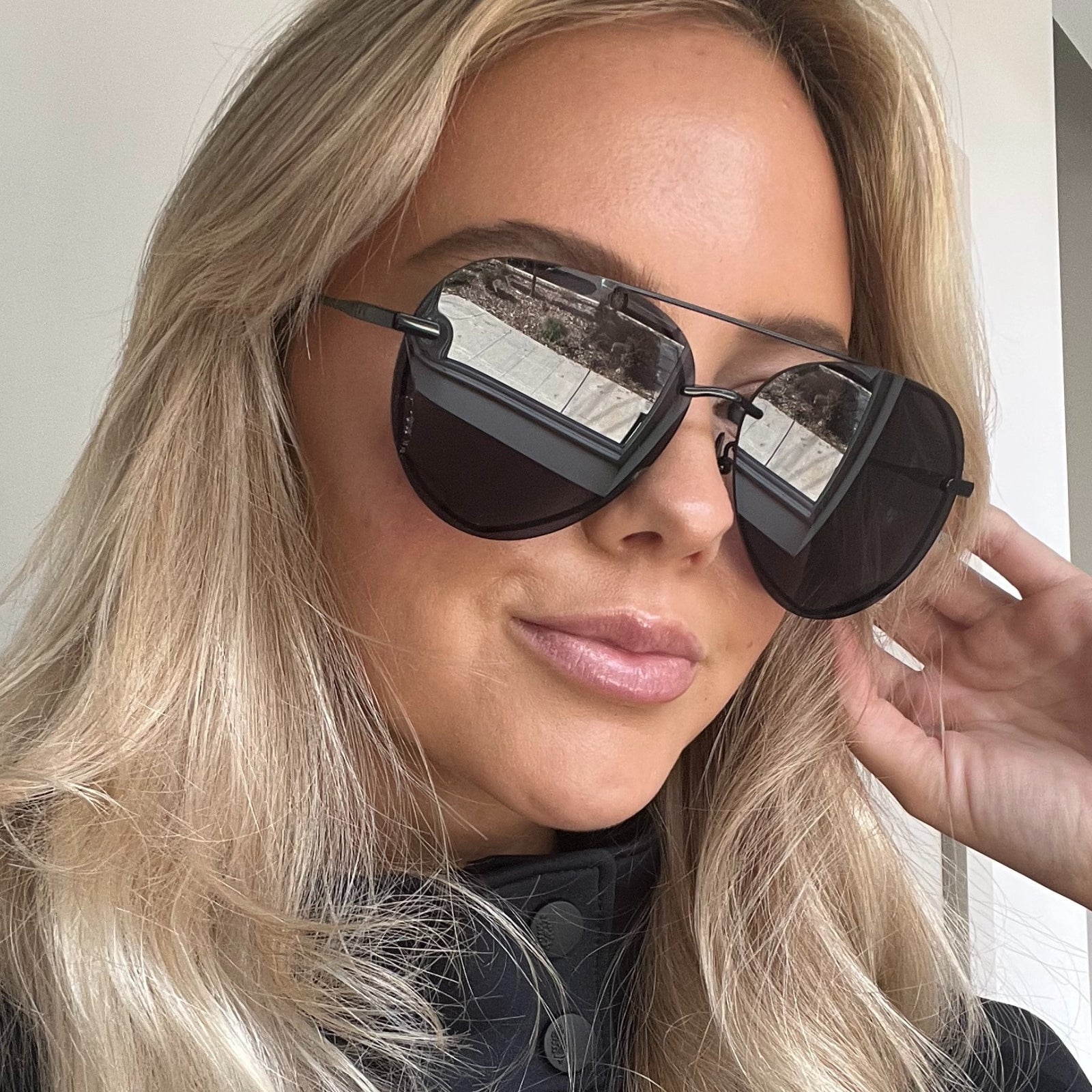 Lenox Sunglasses — Black + Grey