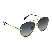 Zaria Sunglasses — Espresso Tortoise + Brown Gradient