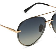 Zaria Sunglasses — Espresso Tortoise + Brown Gradient