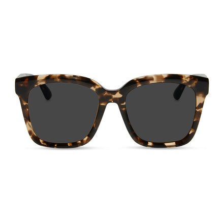 Meredith Sunglasses — Espresso Tortoise + Brown Polarized
