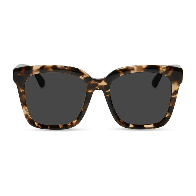 Meredith Sunglasses — Espresso Tortoise + Brown Polarized