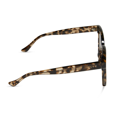 Meredith Sunglasses — Espresso Tortoise + Brown Polarized